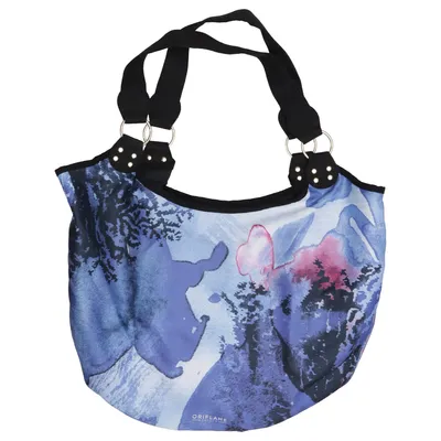 Sac de plage (Bleu, Multicolore) de Oriflame Coton, Polyester