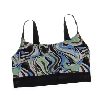 Bikini top (Green, Blue, Brown) from Stronger Elastane, Polyamide, Recycled polyester