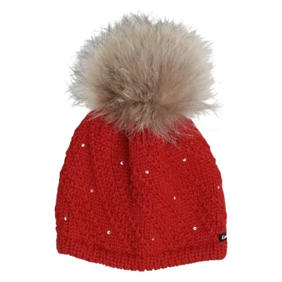 Pompon muts (Rood) van Eisbär Polyester