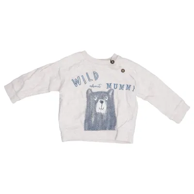 Sweatshirt (Beige) from Fred & Flo Cotton, Elastane