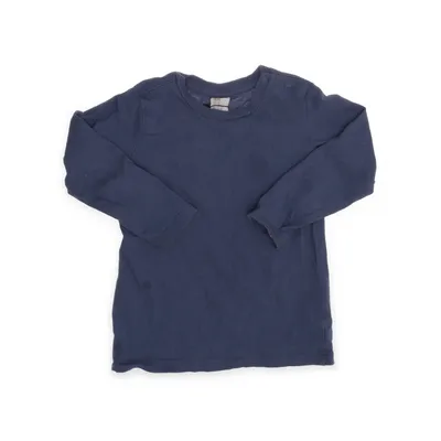 Långärmad t-shirt (Blå) från H&M Bomull