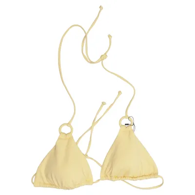 Haut de bikini (Jaune) de H&M Polyamide, Élasthane, Polyester