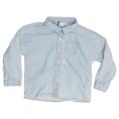 Chemise en jean (Bleu) de Cadet Rousselle Coton biologique