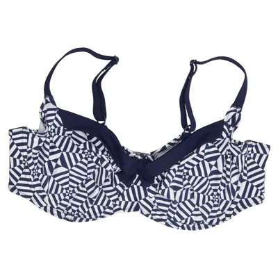 Haut de bikini (Bleu, Blanc) de Saltabad Élasthane, Polyamide