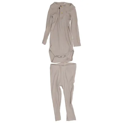 Set (Beige) from Name It Elastane, Modal, Organic cotton