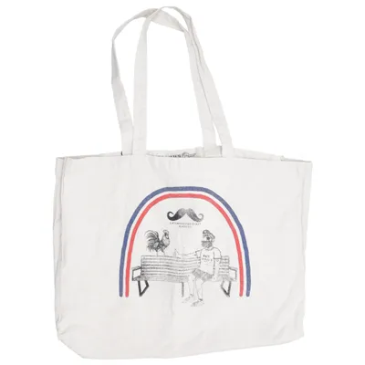 Sac en toile (Beige, Multicolore) de Åhléns Coton