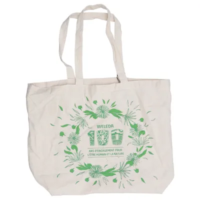 Canvas bag (Beige, Green) from Weleda