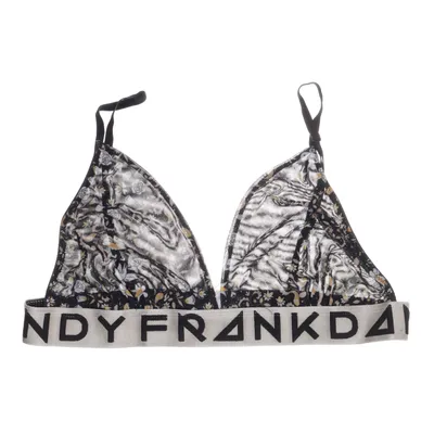 Bralette (Svart, Flerfärgad) från Frank Dandy Elastan, Polyester