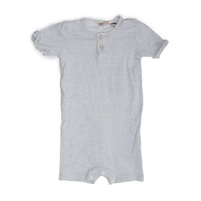 Rompers (Blue, White) from Wheat Organic cotton