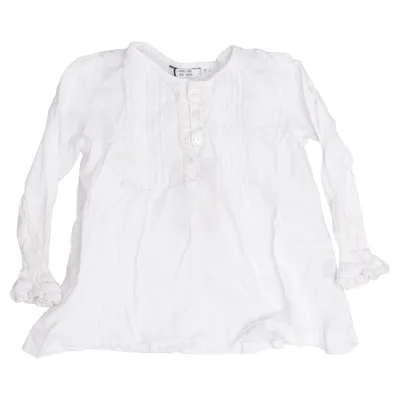 Blouse (White) from Varför Därför Cotton