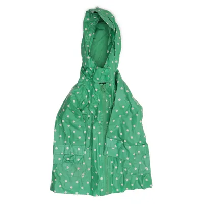 Regnjacka (Grön, Vit) från United Colors of Benetton Bomull, Polyuretan