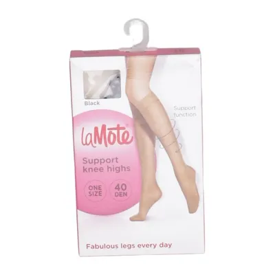 Knästrumpor (Svart) från Lamote Elastan, Polyamid