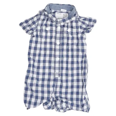Barboteuse (Bleu, Blanc) de BabyGap Coton