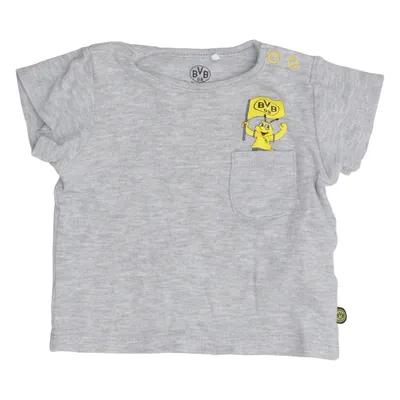 T-shirt (Gray) from Borussia Dortmund Cotton, Viscose