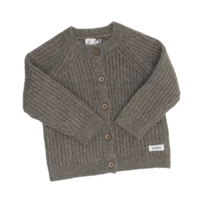 Kofta (Grön) från Newbie by KappAhl Akryl, Elastan, Polyamid, Polyester, Ull