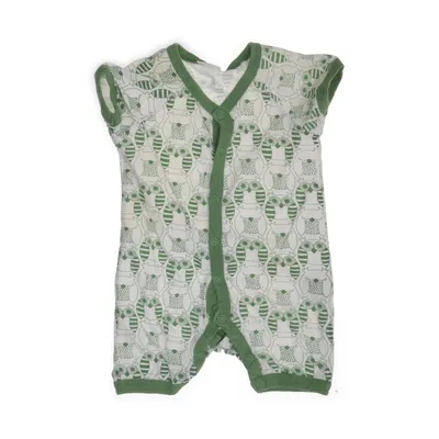 Sparkedragt (Hvid, Grøn, Flerfarvet) fra Baby by Lindex Bomuld