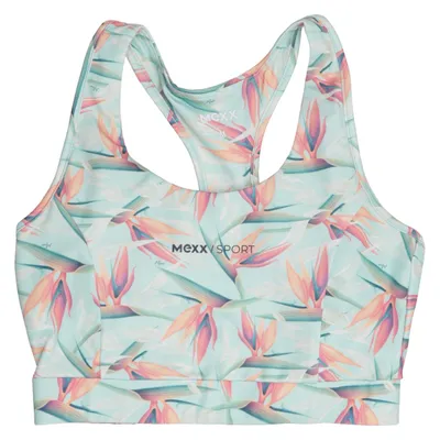 Brassière (Vert, Multicolore) de Mexx Sport Élasthane, Polyester