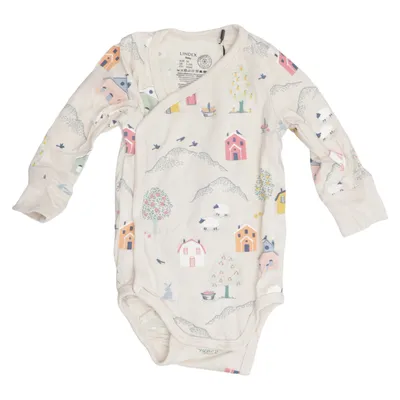 Body (Beige, Multicolored) from Lindex Baby Cotton, Elastane