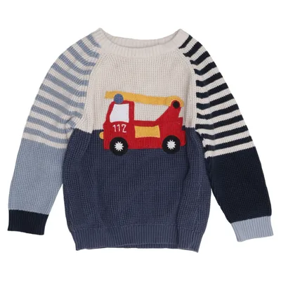 Trui (Blauw, Wit, Meerkleurig) van Next Katoen