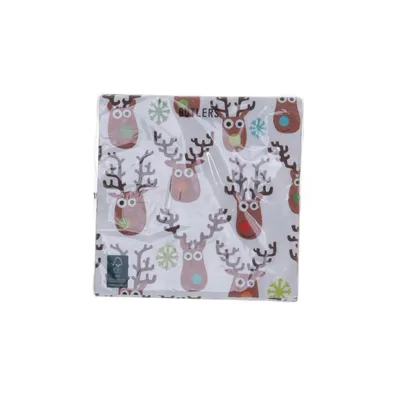 Napkin (White, Brown, Green) from Butlers