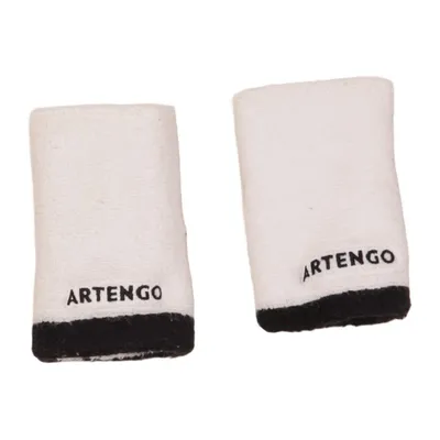Wrist warmers (White, Black) from Artengo