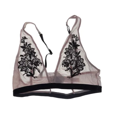 Bralette (Beige, Svart) från Secret Possessions Elastan, Polyamid, Polyester