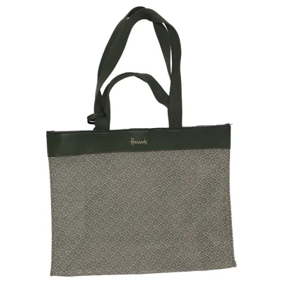 Handbag (Green, Gray) from Harrods