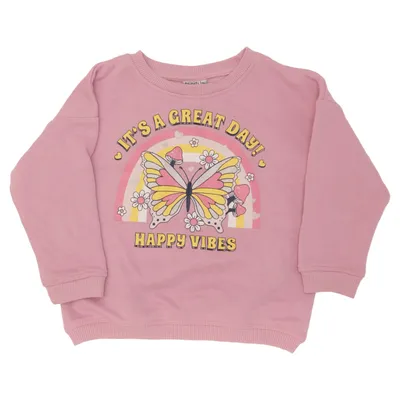 Sweatshirt (Pink, Multicolored) from Infinity Kids