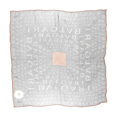 Näsduk (Svart, Vit, Orange) från BVLGARI