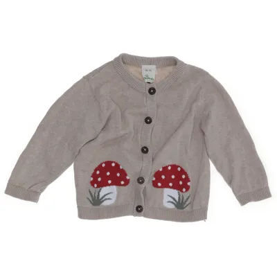 Cardigan (Beige, Rød, Flerfarvet) fra Alana Økologisk bomuld