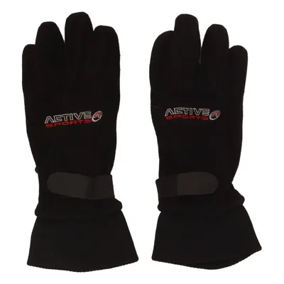 Handschoenen (Zwart) van Active Sports Polyester
