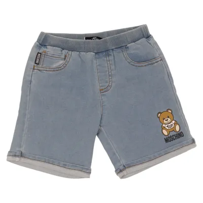 Jeansshorts (MUQ00W LDE13) från Moschino Baby Bomull, Elastan, Polyester