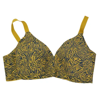 Bra (Yellow, Blue) from Naturana Elastane, Polyamide