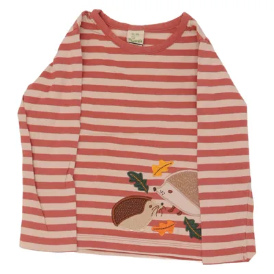 Langarmshirt (Rot, Weiß) von Alana Bio-Baumwolle