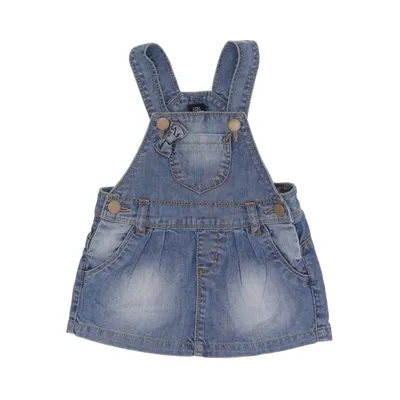 Hängselklänning (Blå) från Zara Baby Bomull