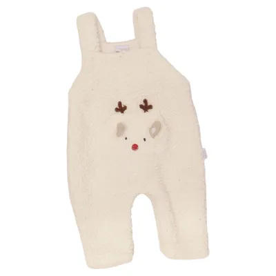 Barboteuse (Blanc) de Little Polyester