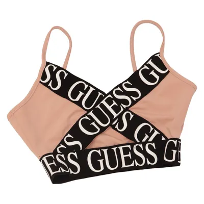 Bralette (Rosa, Svart, Vit) från Guess Elastan, Polyester