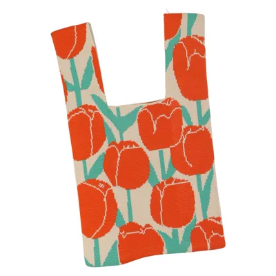 Canvas bag (Beige, Multicolored)