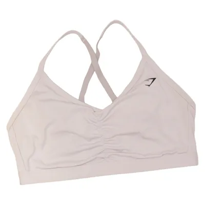 Sports bra (White) from Gymshark