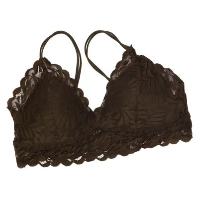 Bralette (Green) from Alexandra Bartlett Elastane, Polyamide