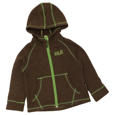 Sweat à capuche (Marron, Vert) de Jack Wolfskin Polyester