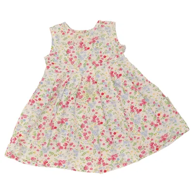 Dress (White, Multicolored) from Smily Cotton