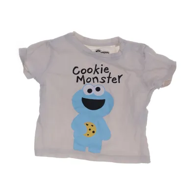 T-shirt (Beige, Blå, Gul) fra Sesame Street