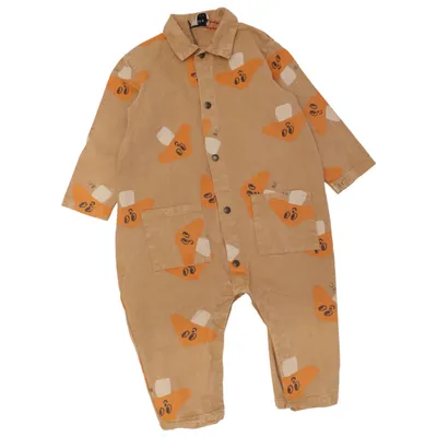 Rompers (Beige, Orange) from Bobo Choses Cotton