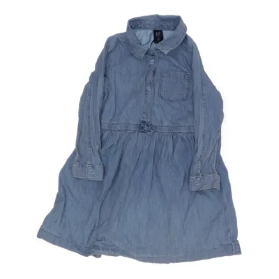 Jeanskjole (Blå) fra Gap Denim Bomuld