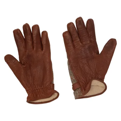 Gants (Marron, Multicolore) de Harris Tweed