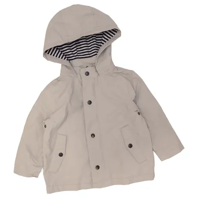 Regnjacka (Grå) från Zara BabyBoy Polyester, Polyuretan