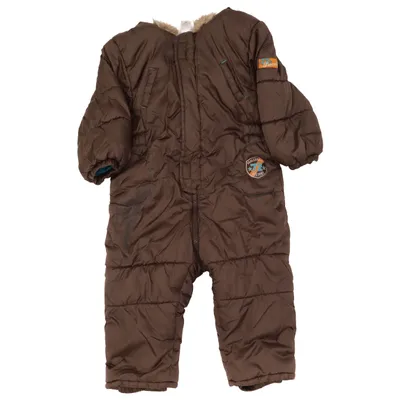 Overall (Brown, Blue) from Baby Club by C&A Polyamide