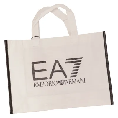 Stofpose (Hvid, Sort) fra Emporio Armani