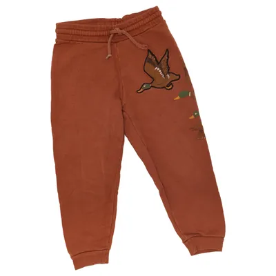Sweatpants (Brown) from Mini Rodini Cotton